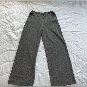 Twill wide leg  trousers perfect for office